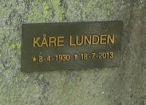 Kåre Lunden gravminne Oslo.jpg