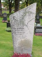 Kåre Ole Emanuel Berntsen er gravlagt på Konnerud kirkegård. Foto: Stig Rune Pedersen