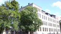 Kalvskinnet skole. Arkitekt Ole F. Ebbell. Åpnet i 1887