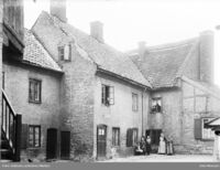 Kanten 6, funksjonærbolig for Christiania Dampkjøkken. Foto: Johannes Markus Holmsen/Oslo Museum (ca 1900).