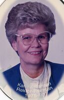 Kari Kristiansen Odden var rektor i perioden 1975-1990