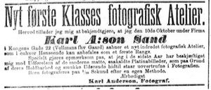 Karl Anderson Annonse Aftenposten 1896.10.04.JPG