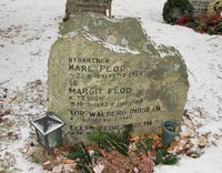 Bygartner Karl Flod er gravlagt på Grefsen kirkegård. Foto: Stig Rune Pedersen