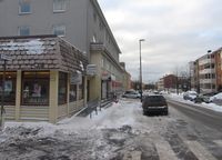 Motiv fra Karl Staaffs vei, nær Østre Aker kirkegård. Foto: Stig Rune Pedersen (2014)