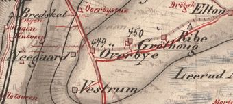 Kart 1879 Gjøvik Toten grenseområdet Øverby.jpg