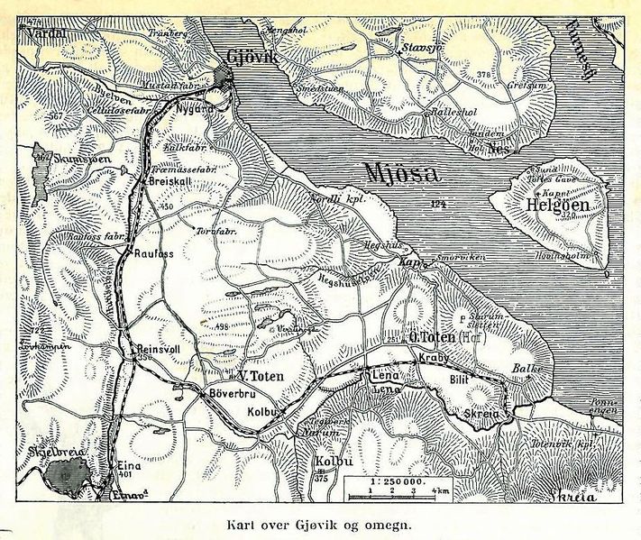 Fil:Kart Gjøvik omegn Refsdal 1920.jpg