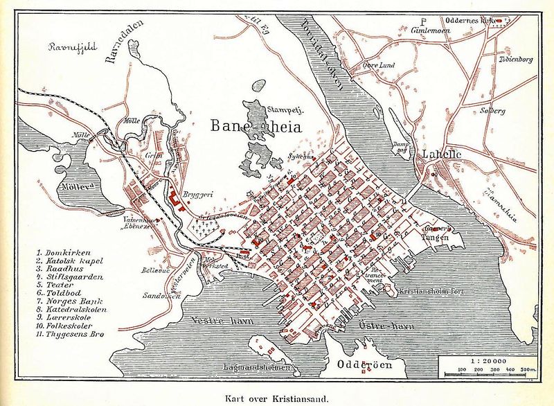 Fil:Kart Kristiansand Refsdal 1920.jpg