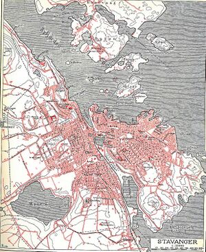 Kart Stavanger 1924 Refdal.jpg