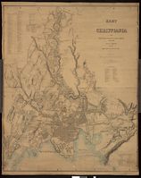 Generalkart fra 1858.