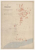 Kart fra 1890. Ny bebyggelse 1868-1890