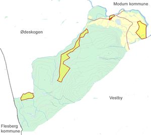 Kart over Sønju (gbnr.180-1) i Øvre Eiker kommune.jpg