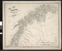 30. Kart over det nordlige Norge, Nordlands og Finmarkens Amter. - no-nb krt 00628.jpg