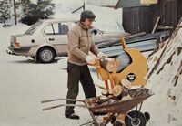 Kilde - mars 1985 - Annar Westlie - ny kappsag. Foto: Arne Westlie