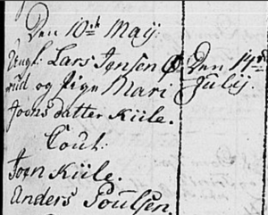 Kirkebok Mari og Lars Ørud 1789.png