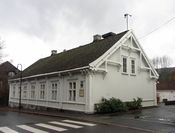 Kirkegata 2, Bergskolen.