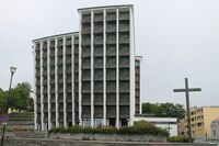 Kirkelandet kirke (1964) Foto: Chris Nyborg (2017).