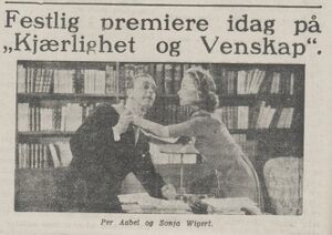 Kjærlighet og vennskap film omtale 1941.jpg