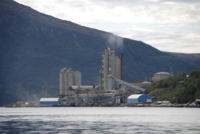 Kjøpsnes sett fra fjordsida. Foto: Isak K. Hassel.