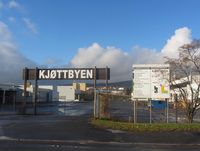 Den såkalte Kjøttbyen ligger ved Professor Birkelands vei.. Foto: Stig Rune Pedersen