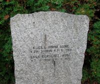 Sivilingeniør, brannsjef i Aker, Kjell Grim Aune er gravlagt på Grorud kirkegård. Foto: Stig Rune Pedersen
