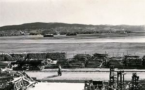 Kjeller 1940-45 vedproduksjon.jpg