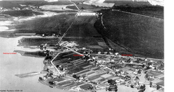 Kjeller flyfoto fra sør.