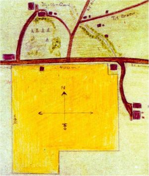 Kjeller kart 1915 Tryggve Gran.jpg