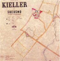 Kjeller kart grunnlag 1878.