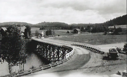 Kjellerholen bru før ombyggingen i 1939.