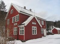 Kjerre stasjon i Rollag kommune. Foto: Stig Rune Pedersen
