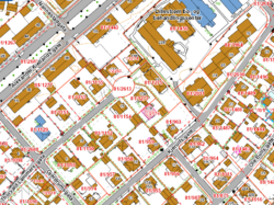 Kjerulfsgt 20 på Lillestrømkartet 2020. Kilde: Lillestrøm kommune, kartportal.