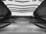 Salen på Klingenberg kino (1938), arkitekter Munthe-Kaas og Blakstad. Foto: Leif Ørnelund/Oslo Museum (1957).
