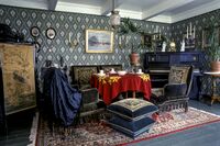 Klunkestua i Kvitnesgården. Foto: Mari Hildung/Perspektivet Museum