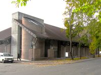 Kongsberg rådhus er fra 1993. Foto: Stig Rune Pedersen