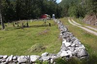 Kors gamle kyrkjegard i 2008. Foto Arnfinn Kjelland