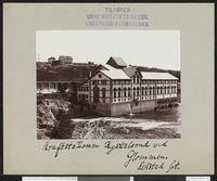 Kraftstationen Kykkelsrud ved Glommen