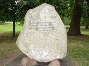 Minnesmerke i Hyde Park som takk for den britiske hjelpen til den norske marine og handelsflåte under krigen. Foto: Stig Rune Pedersen