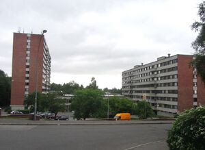 Kringsjå og Fjellbirkeland studentbyer Oslo 2014.jpg