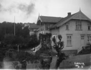 Kringsjaa i Larvik, der Hamsun leide skriveværelse mens han fullførte Markens Grøde i 1917. Foto: Johan Olsen Lyng (1915).