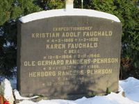 Karen og Kristian Adolf Fauchald (Vestre gravlund)