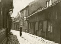 En av Ladegangene fotografert nær Fredensborgveien. Foto: Ukjent / Riksantikvaren (1911).