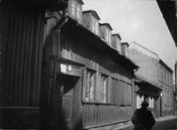 Smalgangen, 1907. Foto: Ukjent / Riksantikvaren