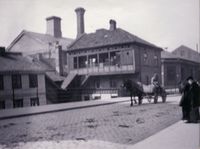 Hausmanns bru i 1907. Foto: Ukjent / Riksantikvaren