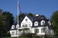 Villa fra 1911, ark. Ivar Næss. Foto: Kjetil Ree (2009).