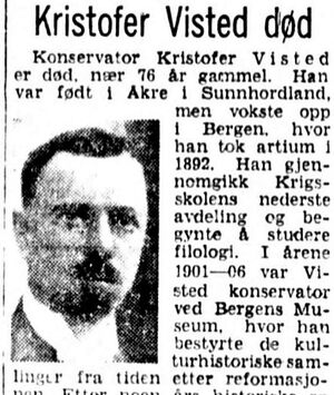 Kristofer Visted avisklipp 1949.jpg