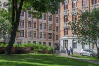 Kristparken på Hammersborg ligger mellom Møllergata og Grubbegata. Foto: Leif-Harald Ruud (2010)
