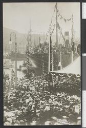 I Kristiansand. Foto: Ukjent / Nasjonalbiblioteket