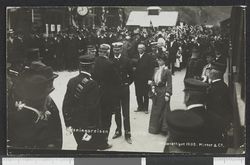 På Ringebu. Foto: Ukjent / Nasjonalbiblioteket