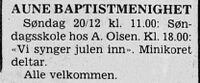 Harstad Tidende 19. desember 1981.