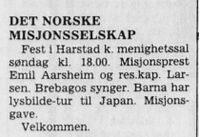 Harstad Tidende 24. september 1983.
